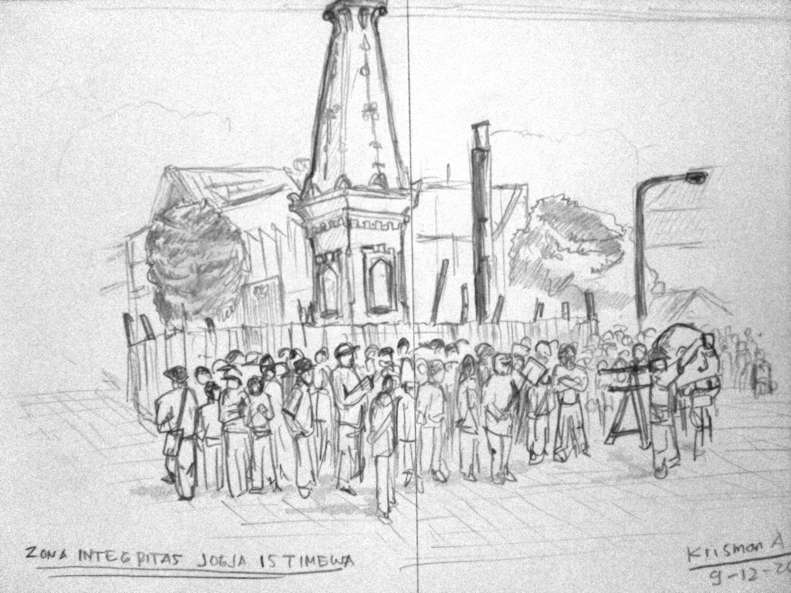 Live Sketching &amp; Drawing December 2012