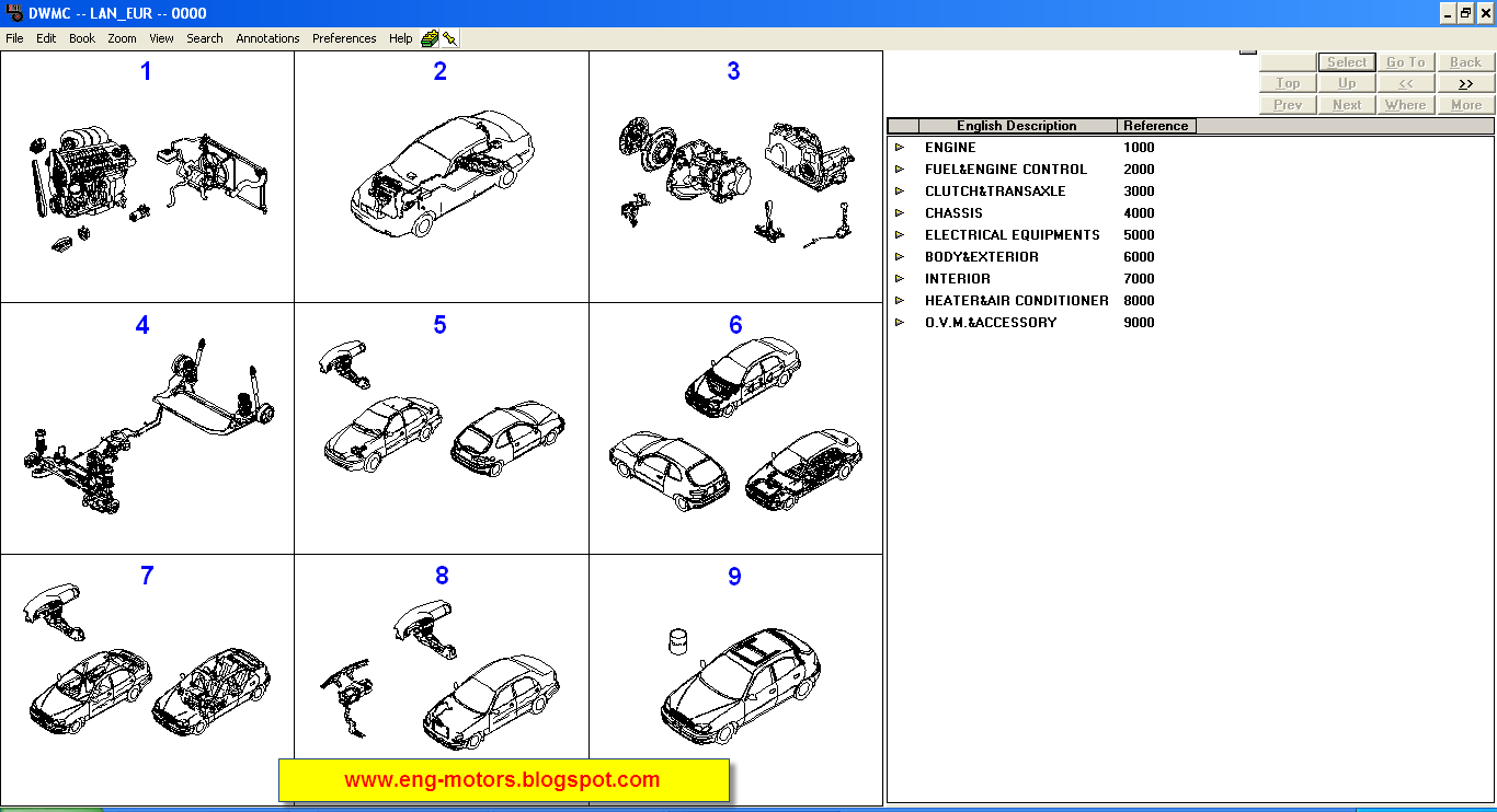 AUTOTECH4YOU Daewoo EPC (electronic parts Catalog) 2006 | AUTOTECH4YOU