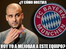 Pep Guardiola: Humor, cachondeo, bromas, chorradas, whatsapp, chistes, guasa y memes. Bayern Munich - Real Madrid