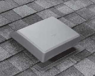 roof vent with flashing