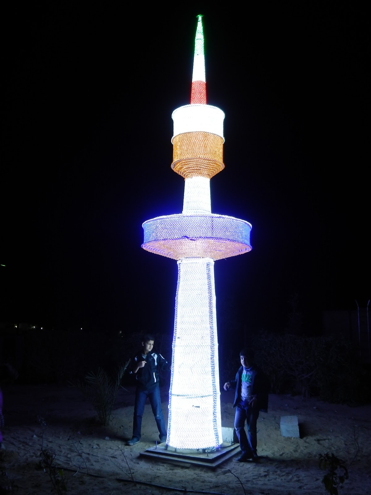 Kuweight 64 AHMADI LIGHTS TURNS MAGICAL FOR KUWAIT NATIONAL AND