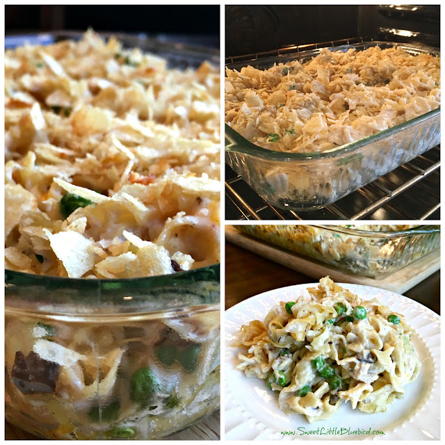 Sweet Little Bluebird Old Fashioned Tuna Noodle Casserole