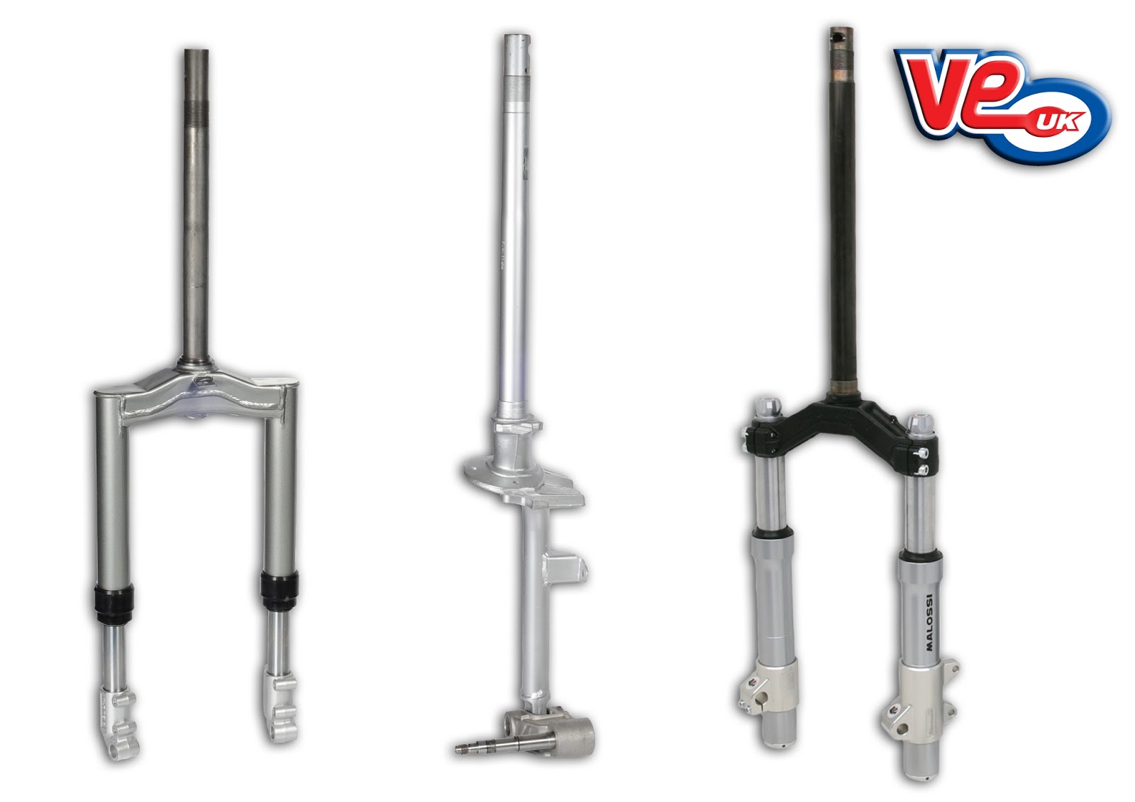 VE Scooter Spares Automatic & Classic Scooter Forks from VE (UK)
