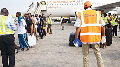 90 Nigerian Deportees Arrive Lagos from South Africa 