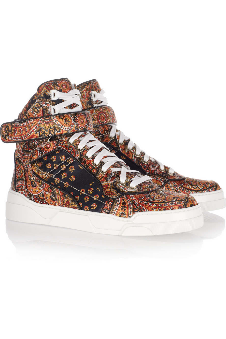DIARY OF A CLOTHESHORSE: THE GIVENCHY SILK TWILL HI TOPS