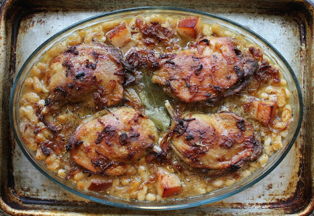 Food Lust People Love: This classic cassoulet is a hearty, rich bowl of white beans with bacon, sausage and duck confit, the perfect dish on a cold winter's day.