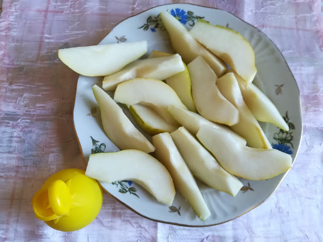 запеканка с грушами
