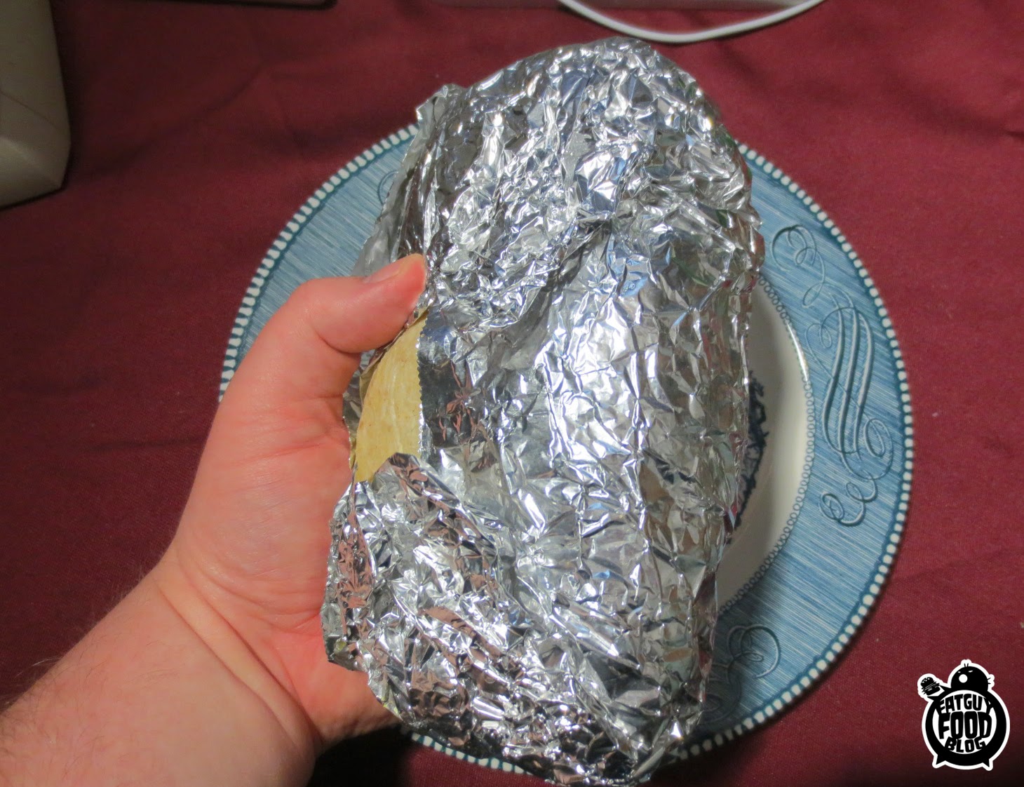 FATGUYFOODBLOG A Tale of Two Quesaritos Taco Bell vs. Chipotle