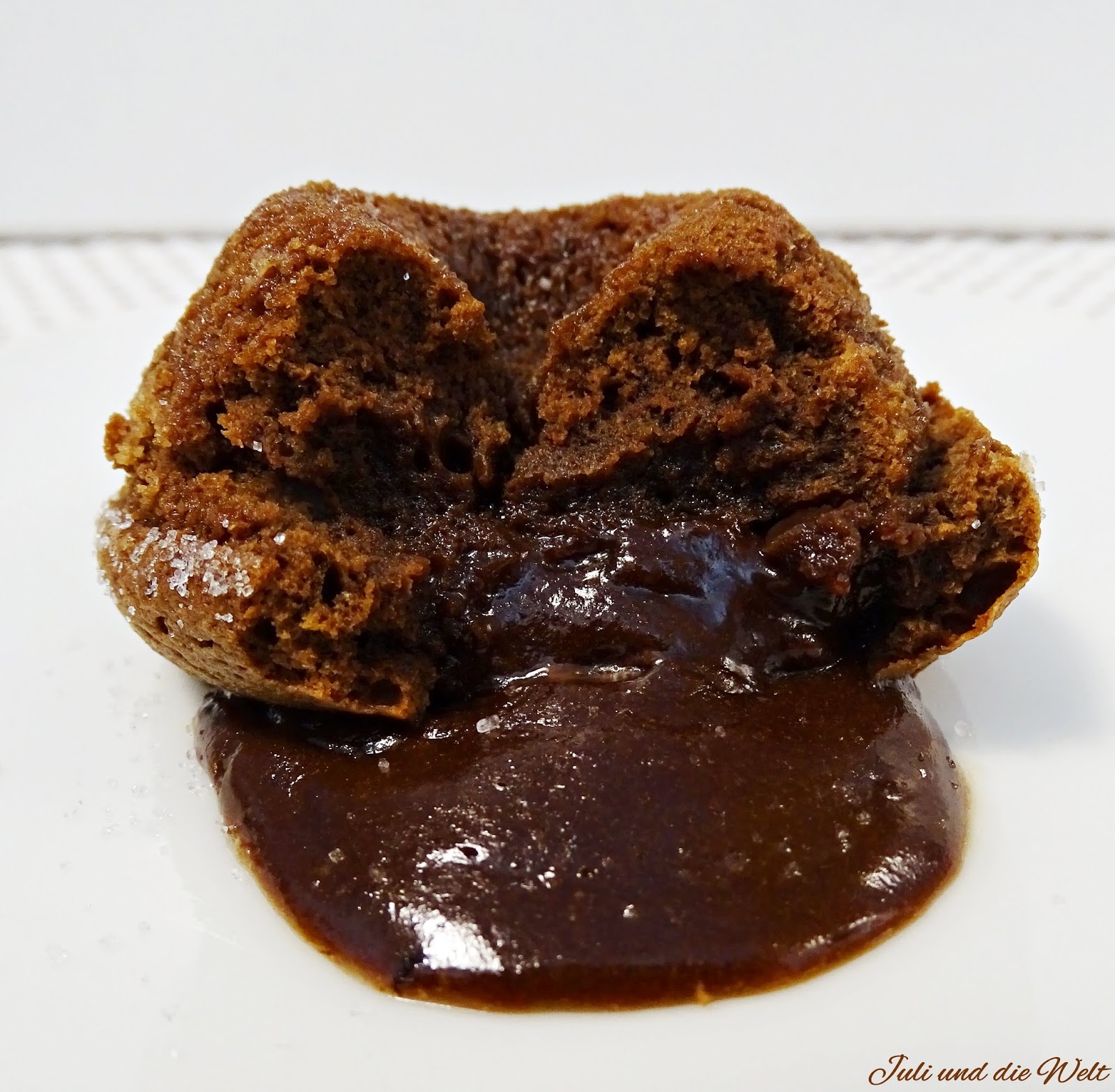 Schokoladen Soufflé mit flüssigem Kern