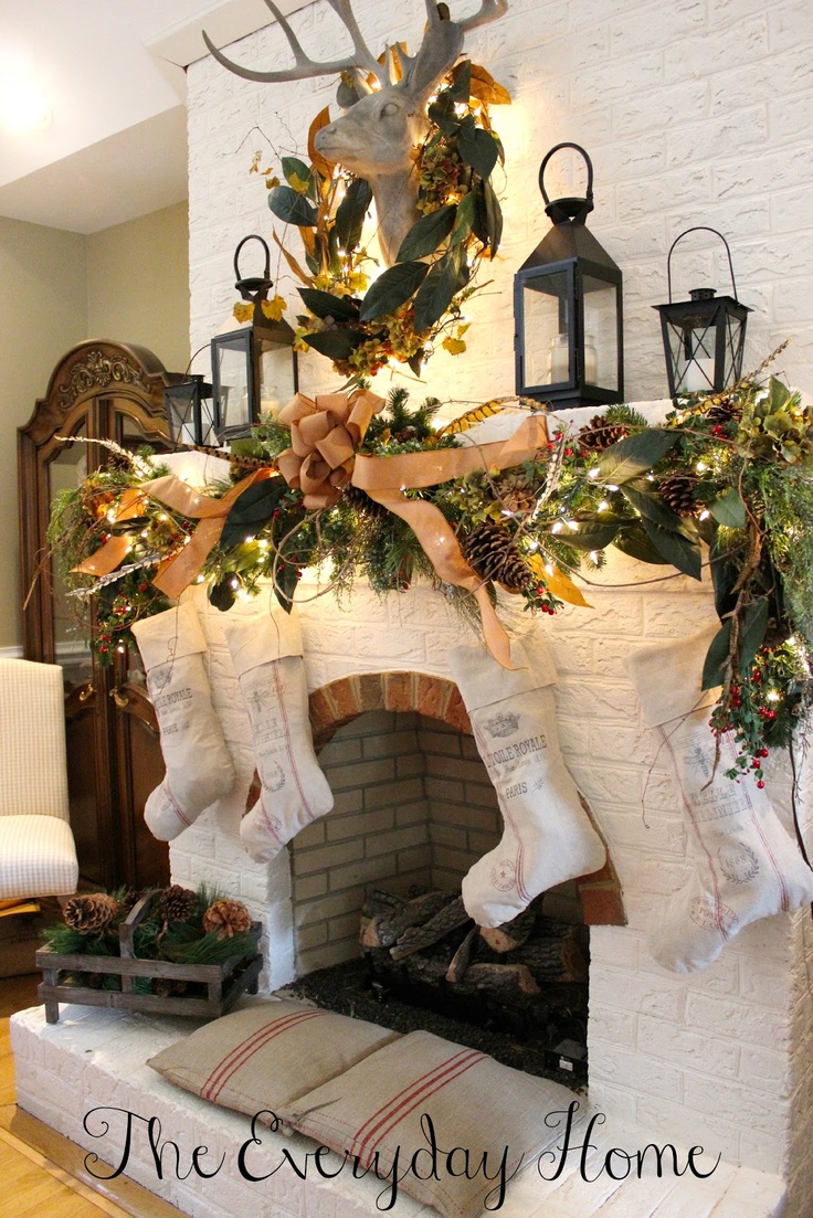 30 Christmas Mantels South Shore Decorating Blog