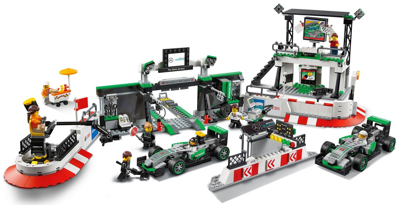 lego mercedes speed champions