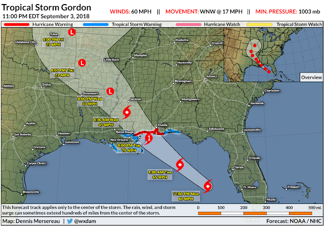 What You Need to Know About Tropical Storm Gordon Before Going to Bed ...