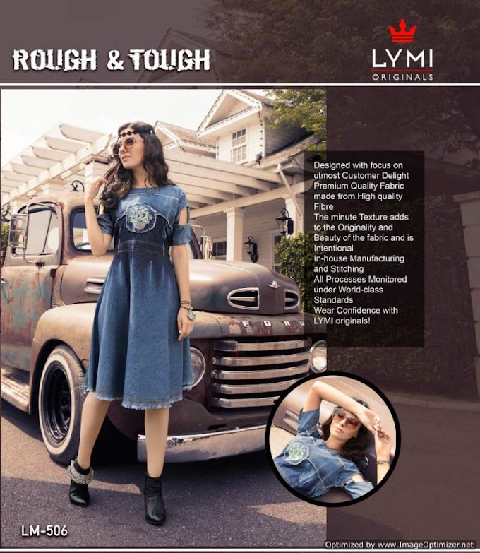 Lymi Rough and Tough Denim Kurtis Dealer