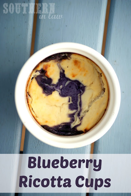 Healthy Blueberry Ricotta Cheesecake Cups Recipe