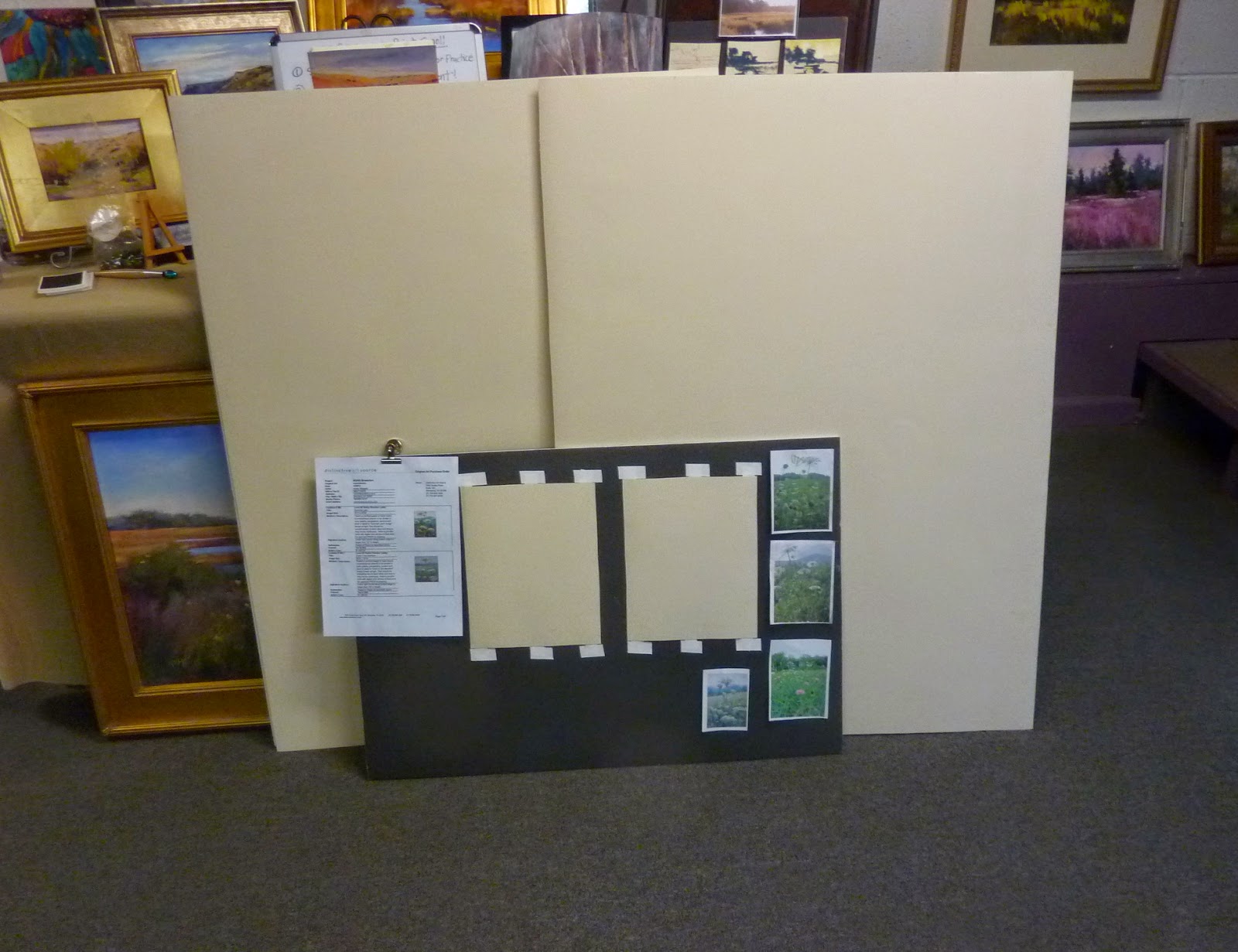 Painting My World Steps to a Commission Part One How to Flatten