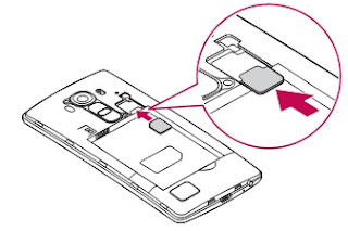 How to Installing the SIM or USIM Card LG G4
