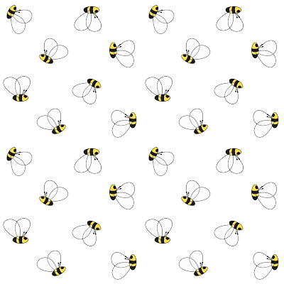 Free digital bee scrapbooking paper and printable – Geschenkpapier ...