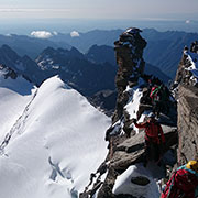 Alpes, Gran Paradiso, Pico de la Madonna, Pico del Este, Il Roc