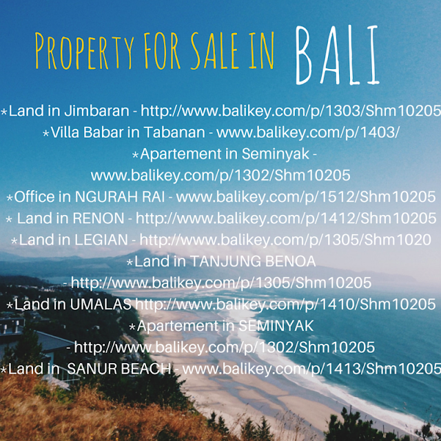 index property Property for sale in BALI