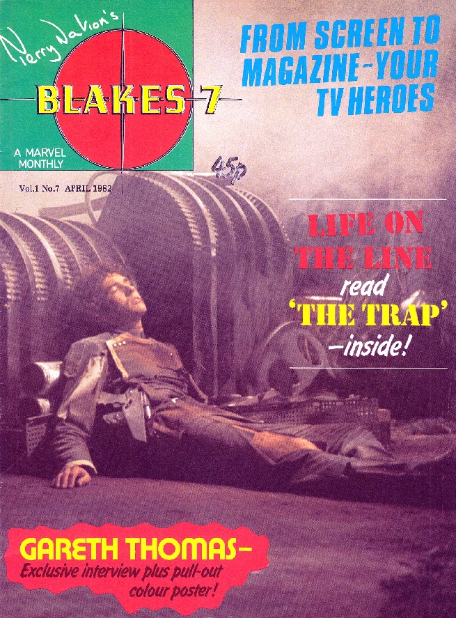 STARLOGGED - GEEK MEDIA AGAIN: 1981: BLAKE'S SEVEN MAGAZINE