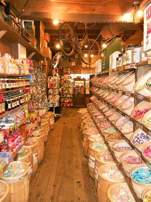 candy penny frankenmuth michigan country stores signs fashioned rau pickle inside visit metal advertising reasons nostalgia theme midwestliving boxes christmas