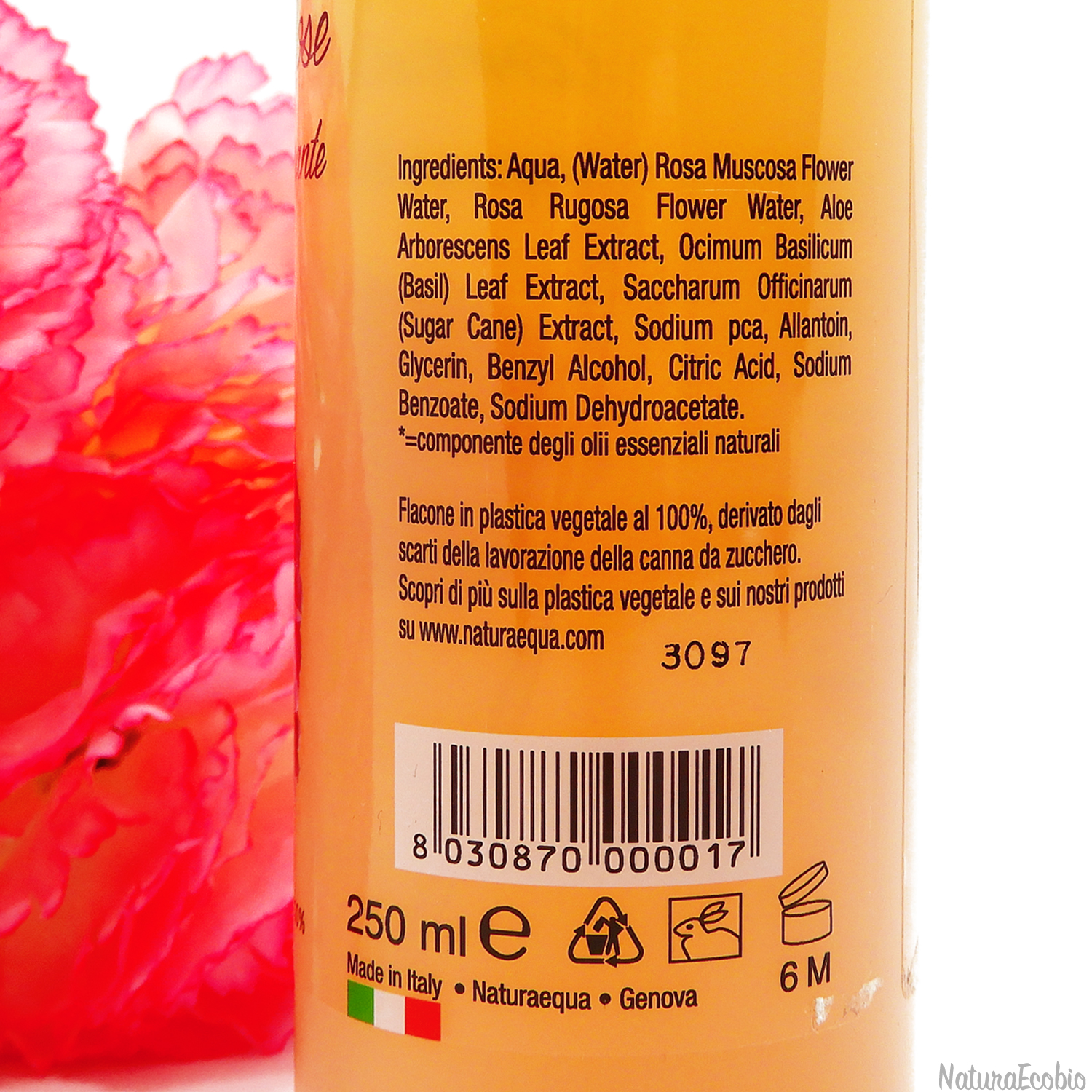 NaturaEcobio [Recensione] Naturaequa Tonico Due Rose