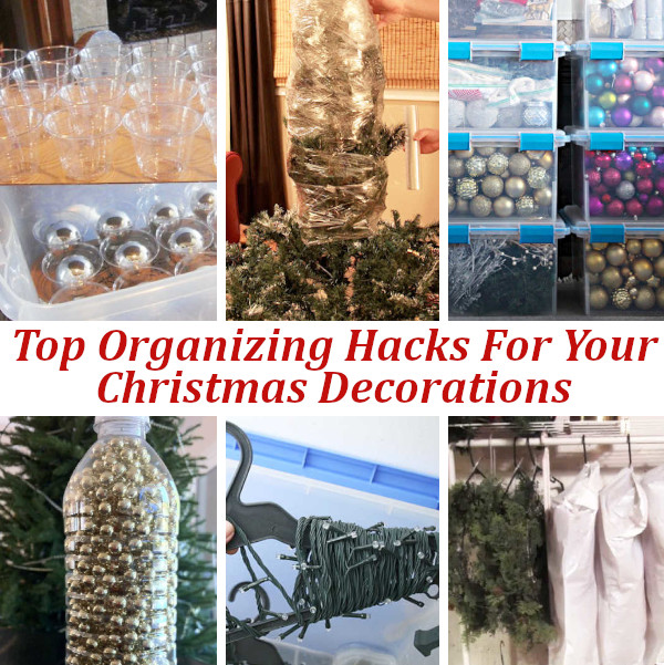 Diy Home Sweet Home Top 11 Organizing Hacks For Your Christmas Decor