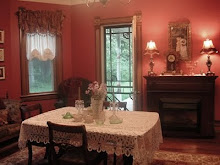 Our Red Dining Room