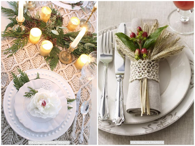 decoração de natal com artesanato trico croche no natal