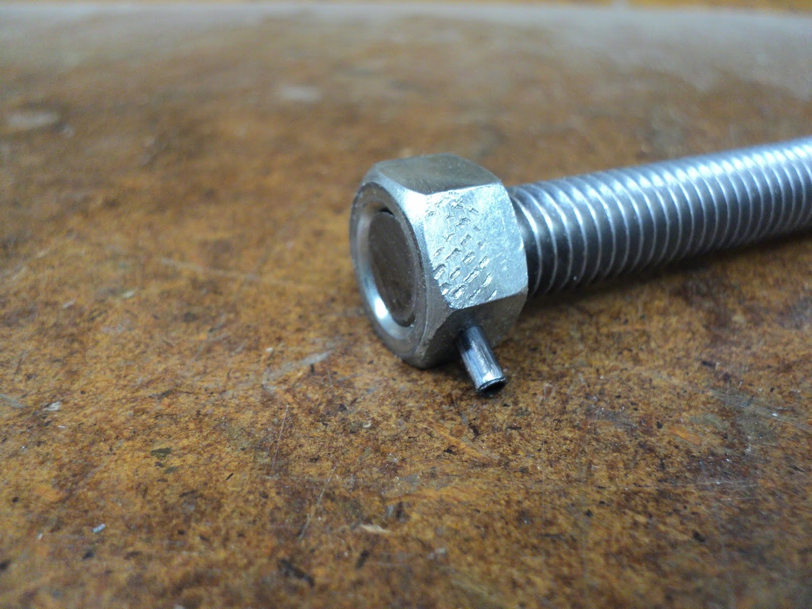 Rouge River A 1/2" 13 Bolt From A Nut, A RollPin And A