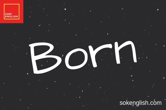 Penggunaan Kata Born dan Contohnya dalam Kalimat Bahasa Inggris - Sok ...
