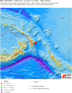 Cutremur puternic cu magnitudinea de 6,8 in Papua-Noua Guinee