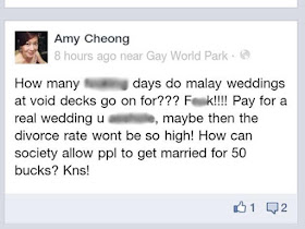 Amy Cheong kutuk Melayu