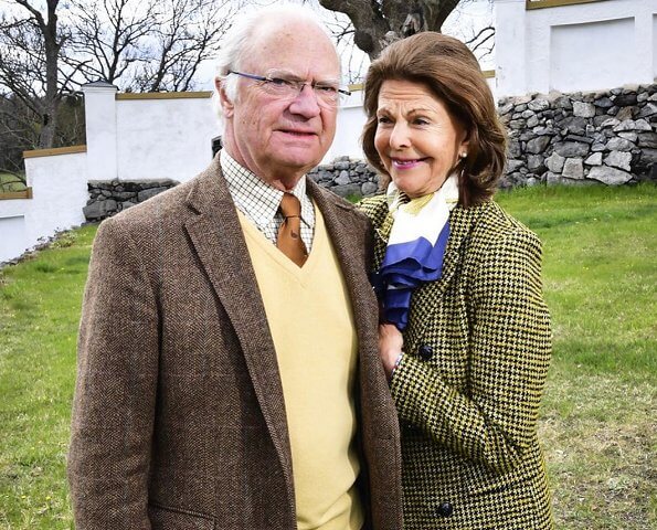 King Carl Gustaf and Queen Silvia are currently isolated at Stenhammar Castle. Crown Princess Victoria, Princess Estelle