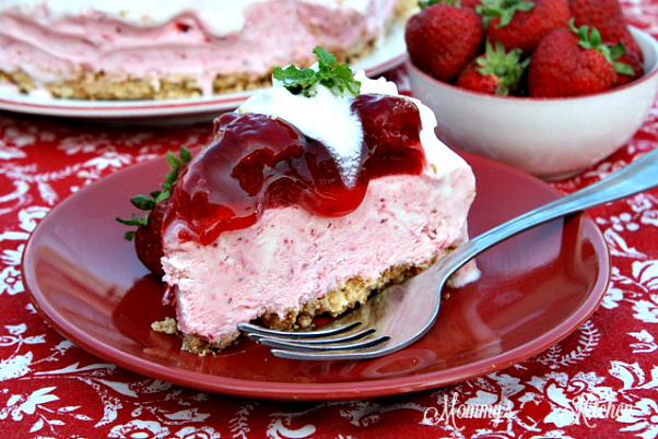 Strawberry Ice Cream Cake