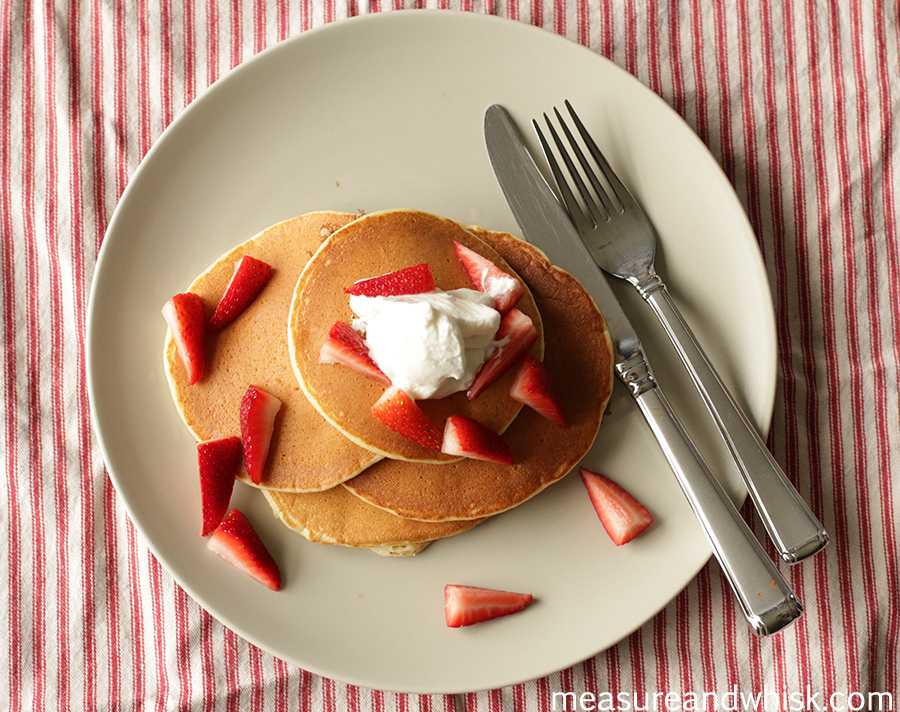 Ricotta Pancakes Measure & Whisk Real food cooking with a dash of