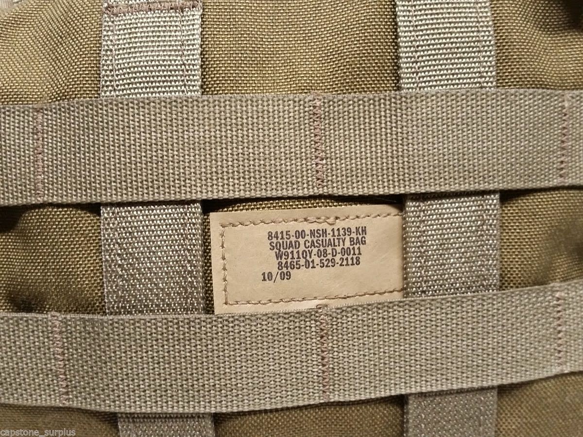 bingbabel Allied Industries Squad Casualty Bag Khaki