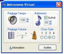 metrónomo virtual para instalar no teu computador
