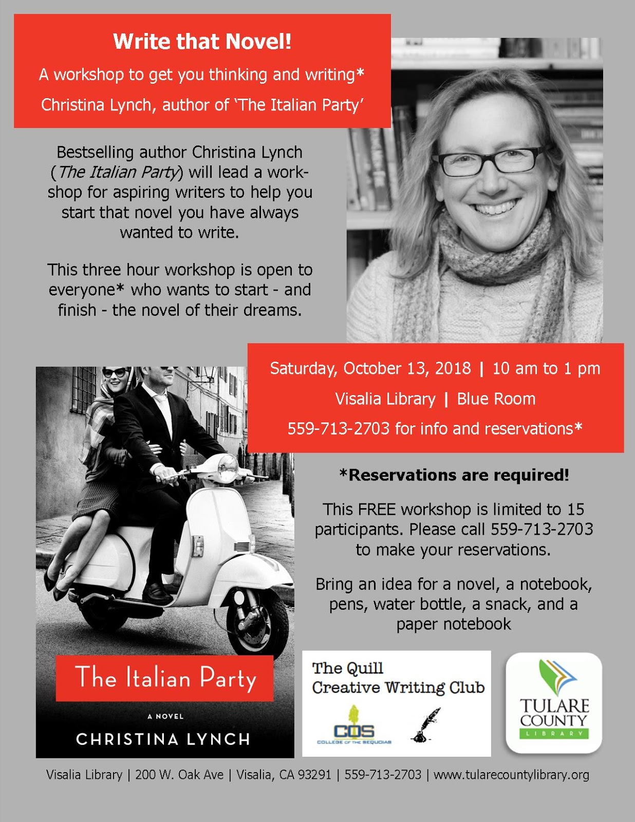 Tulare County Library News and Events: 2018