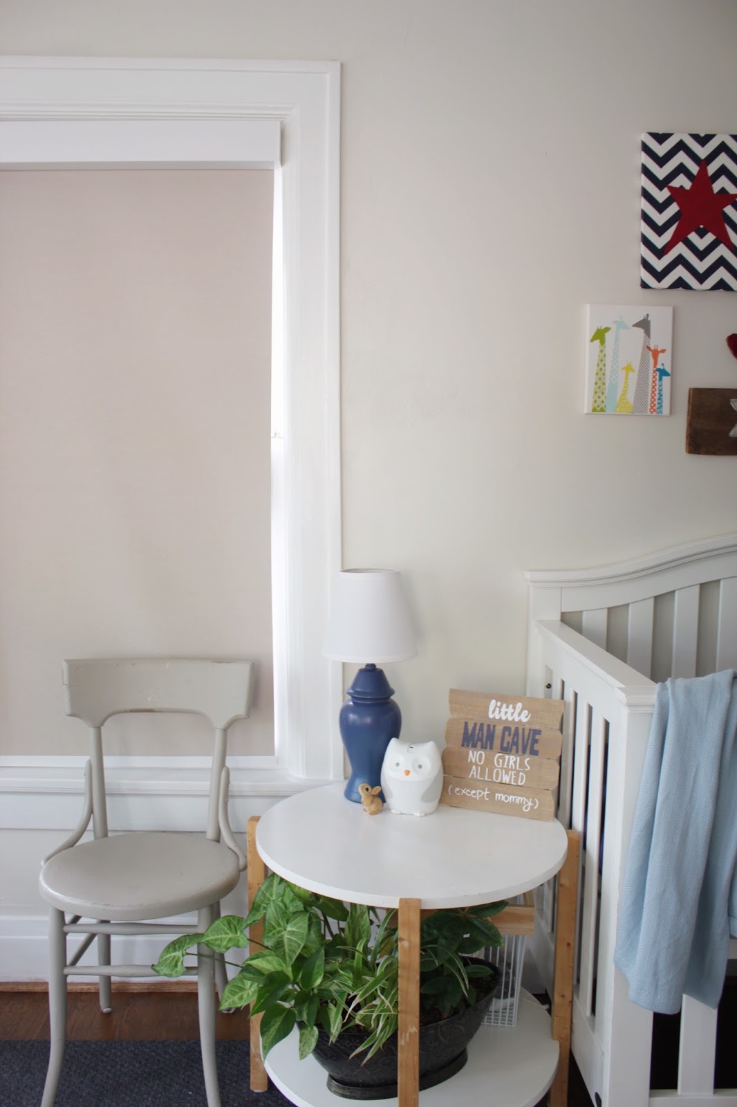 House Homemade Nursery Update with American Blinds