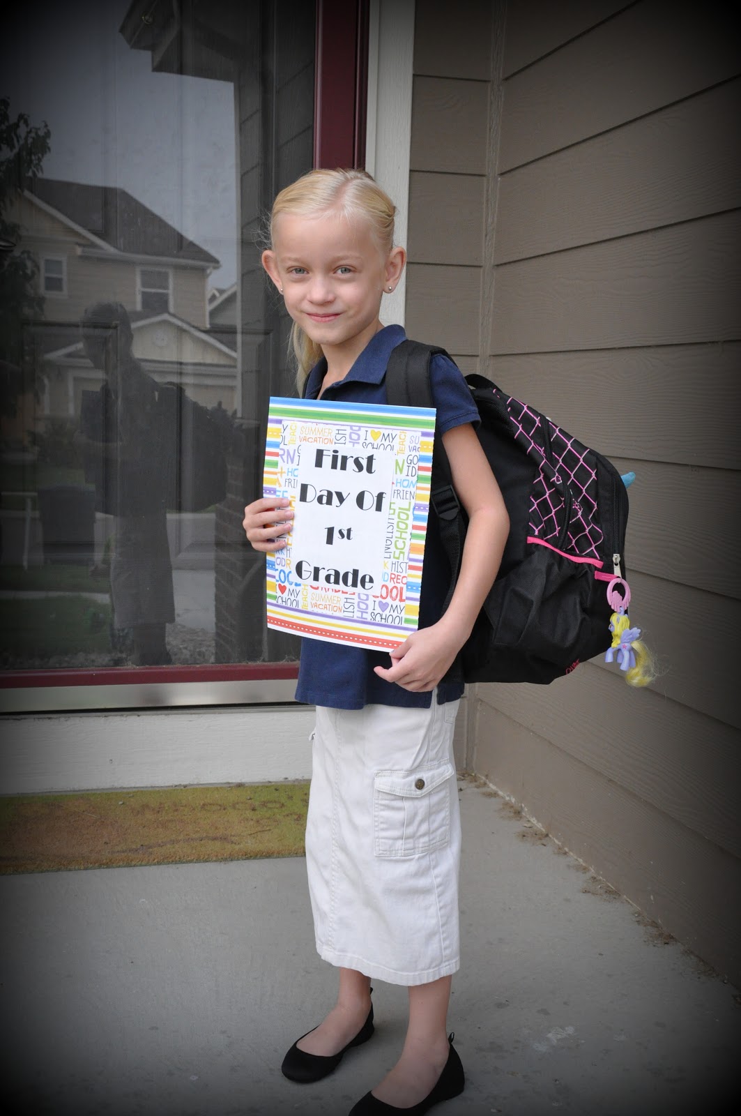 The Webster Family Blog First Day Of First Grade High Point Academy