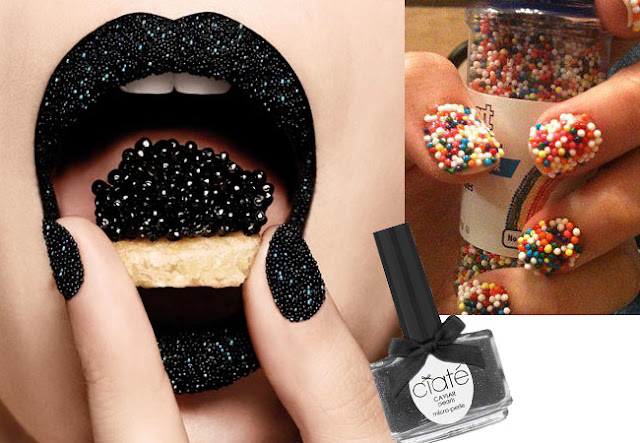 caviar manicure
