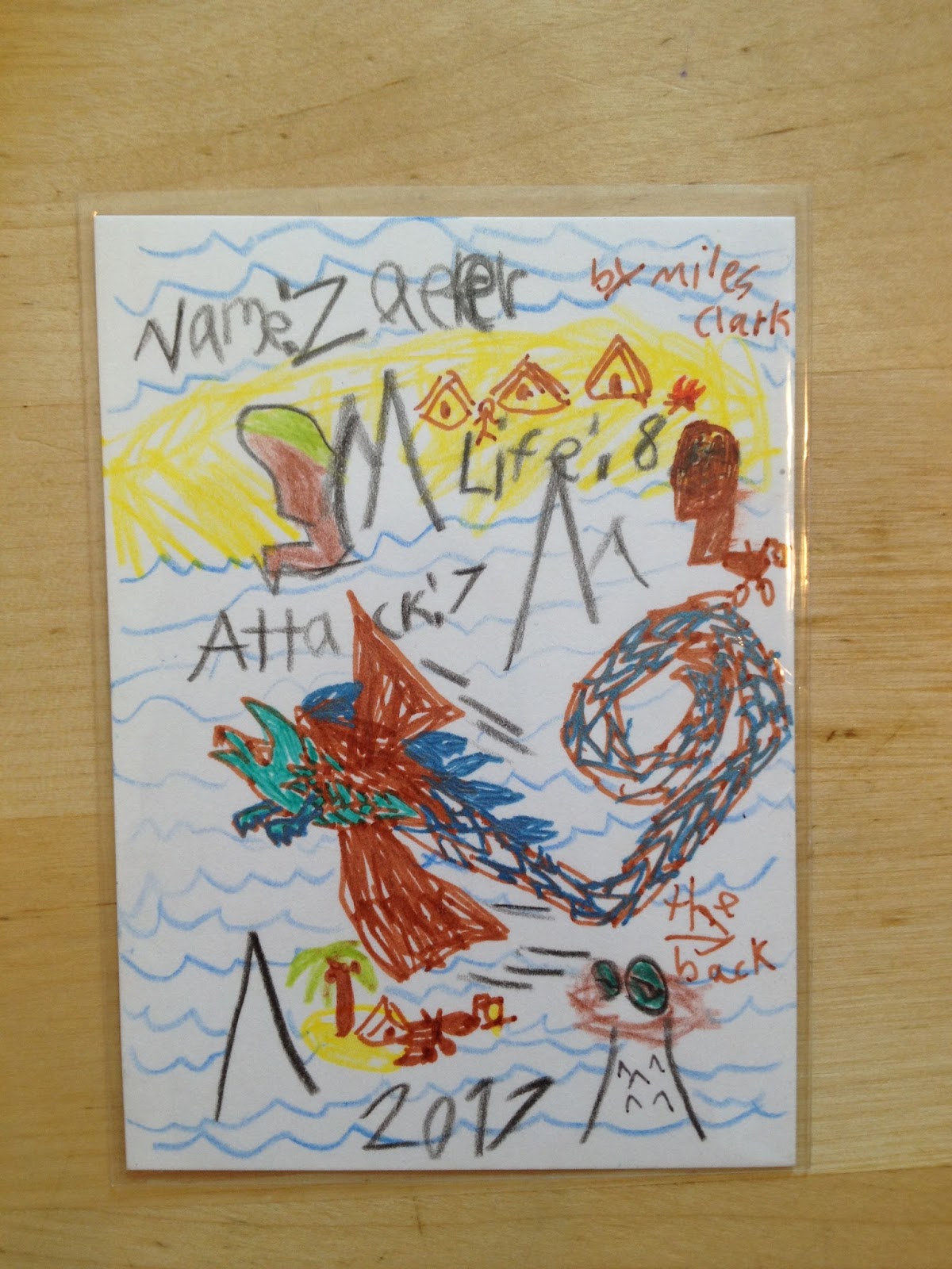 Character trading cards collection, spring 2017 milesart