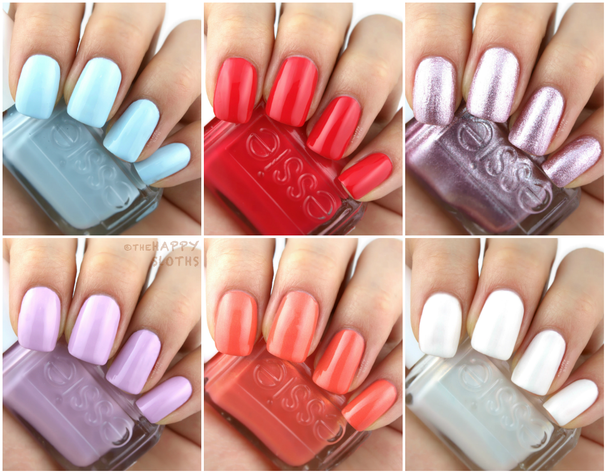 Essie Summer 2017 Collection Review and Swatches The Happy Sloths