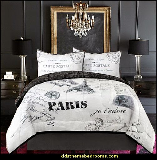 decorating theme bedrooms - maries manor: paris bedroom - paris