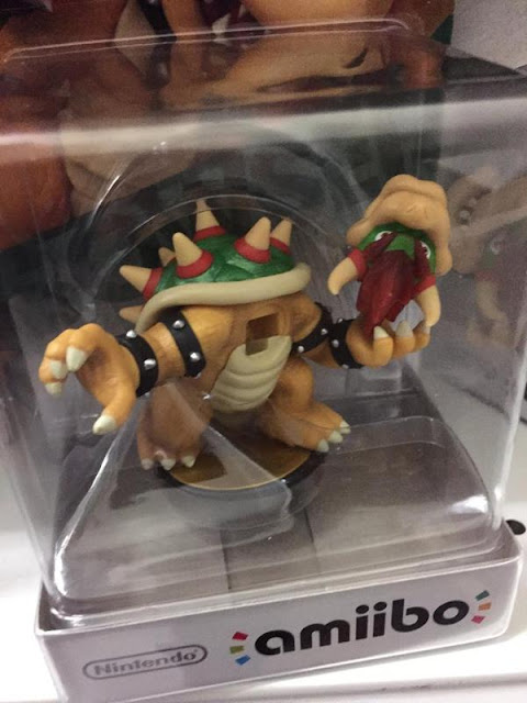 Headless Bowser amiibo detached decapitated defect