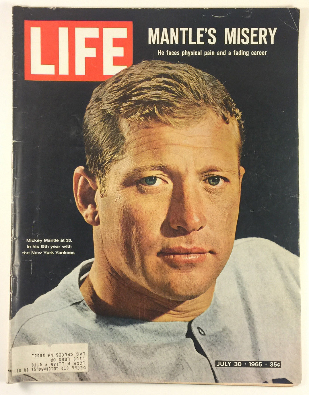 Mickey Mantle's life and career in photos