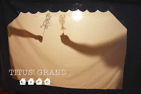 how to make a shadow puppet theater for kids