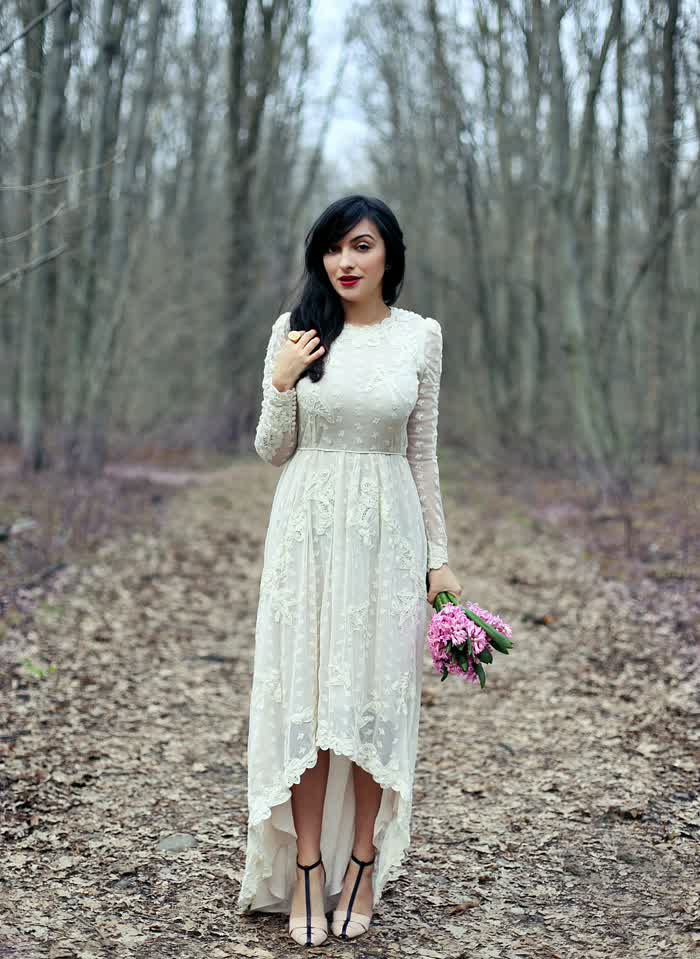 h&m conscious wedding dress