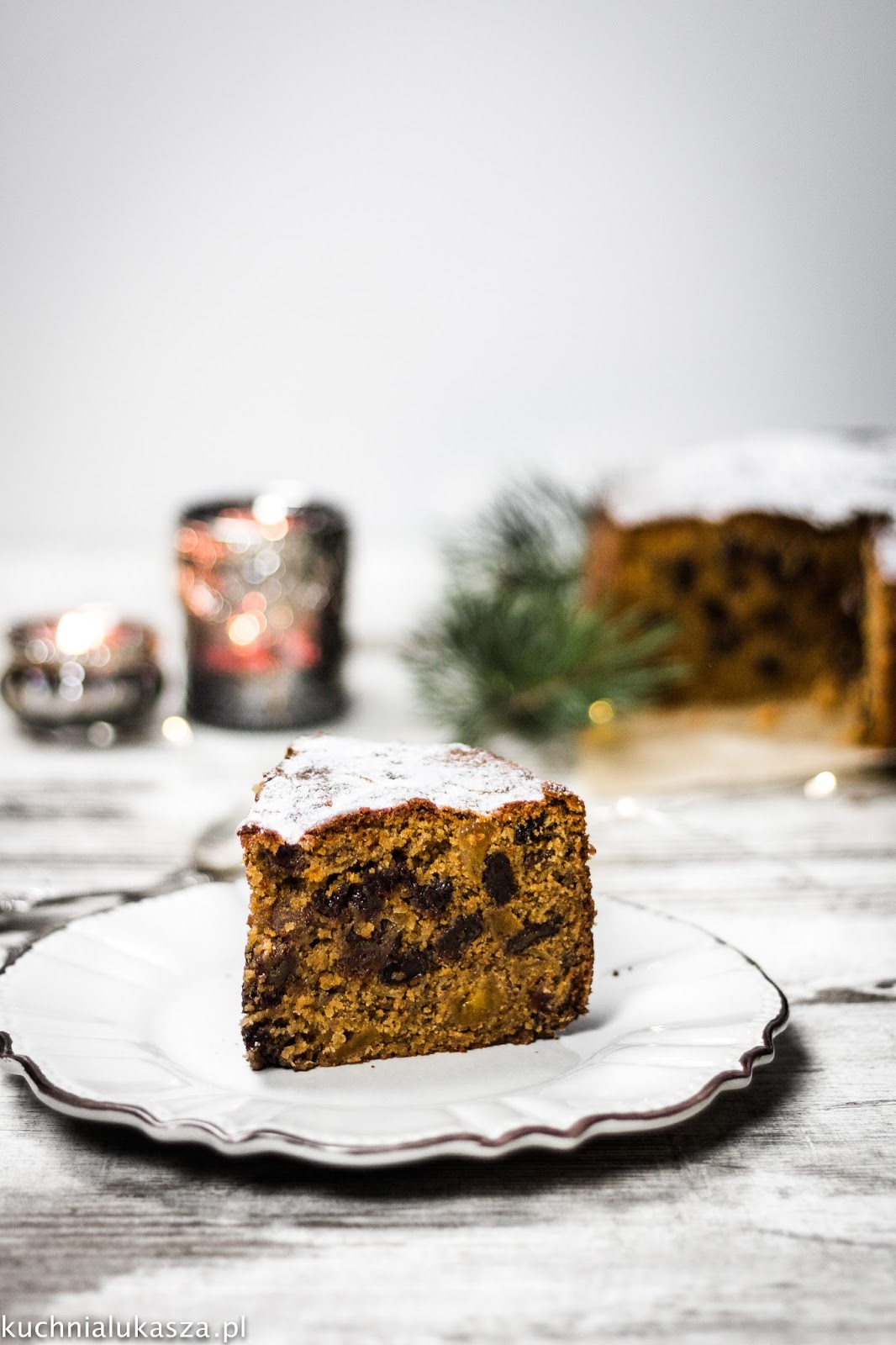 Christmas cake - Angielskie ciasto świąteczne
